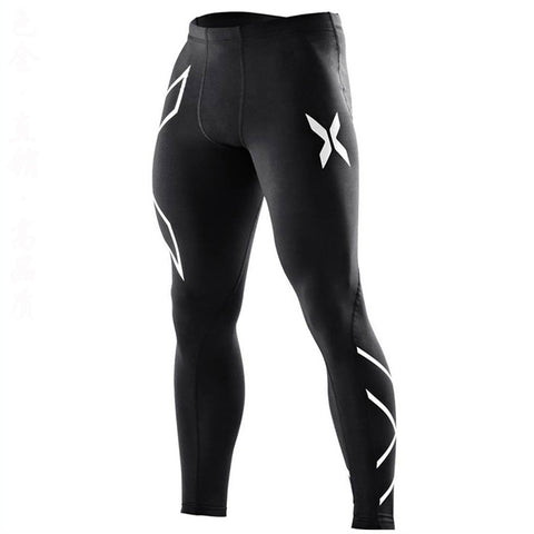 Quick Dry Compression Pants Men Running Tights