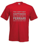 Ferrari T-Shirt Funny British Super Car TShirt